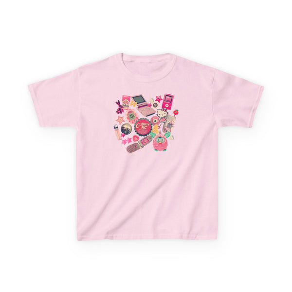 Cherry Coke Collage 90s Baby Tee