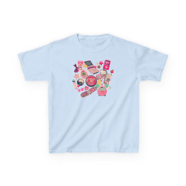 Cherry Coke Collage 90s Baby Tee
