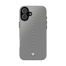 White Lines Protective Phone Case