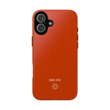 Burnt Orange Protective Phone Case