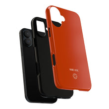 Burnt Orange Protective Phone Case