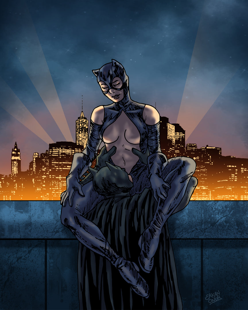 Bat & Cat II Print (Limited Edition)