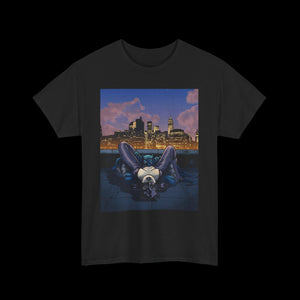 The Bat & Cat  Unisex Heavy Cotton Tee