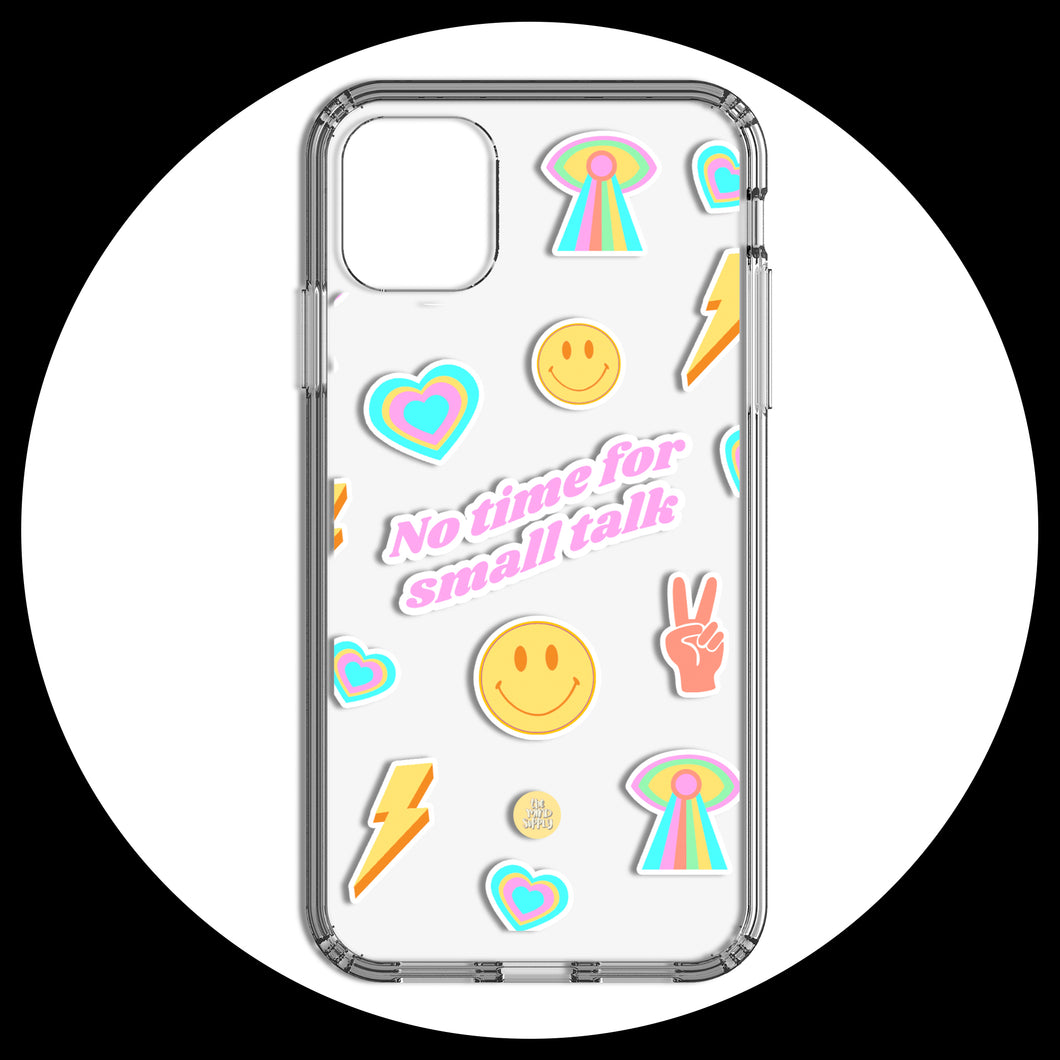 Small Talk Clear Case by The Mind Supply