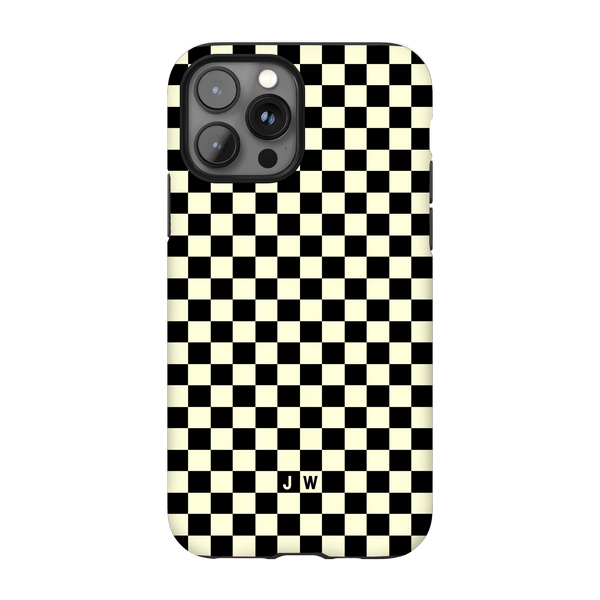 Checkerboard Case (black / cream)
