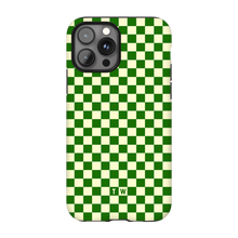 Checkerboard Case (Green / Cream Edition)
